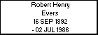Robert Henry Evers