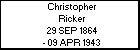 Christopher Ricker