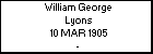 William George Lyons
