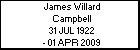 James Willard Campbell