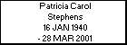 Patricia Carol Stephens