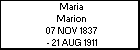 Maria Marion
