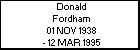 Donald Fordham