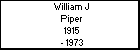 William J Piper