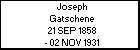Joseph Gatschene