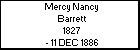 Mercy Nancy Barrett