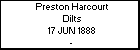 Preston Harcourt Dilts