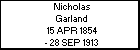 Nicholas Garland