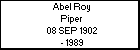 Abel Roy Piper