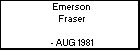 Emerson Fraser