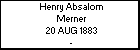 Henry Absalom Merner