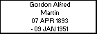 Gordon Alfred Martin