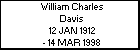 William Charles Davis