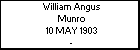William Angus Munro