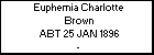 Euphemia Charlotte Brown