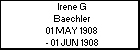 Irene G Baechler