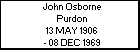John Osborne Purdon
