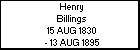 Henry Billings