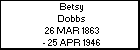 Betsy Dobbs