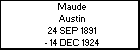 Maude Austin