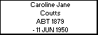 Caroline Jane Coutts