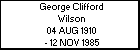 George Clifford Wilson