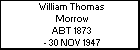 William Thomas Morrow