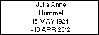 Julia Anne Hummel