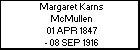 Margaret Karns McMullen