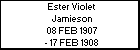 Ester Violet Jamieson