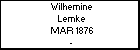 Wilhemine Lemke
