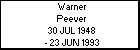 Warner Peever