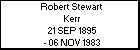 Robert Stewart Kerr