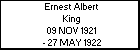 Ernest Albert King