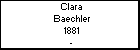 Clara Baechler