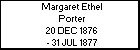 Margaret Ethel Porter