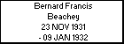 Bernard Francis Beachey