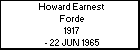 Howard Earnest Forde