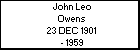 John Leo Owens