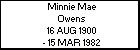 Minnie Mae Owens