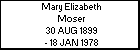 Mary Elizabeth Moser