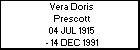 Vera Doris Prescott