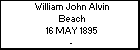 William John Alvin Beach