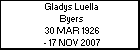Gladys Luella Byers