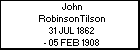 John RobinsonTilson