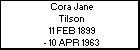 Cora Jane Tilson