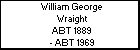 William George Wraight