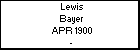 Lewis Bayer