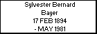 Sylvester Bernard Bayer