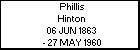 Phillis Hinton
